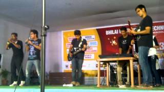 Video-Miniaturansicht von „Siddharth Sen [BAND 7A7 - Kurbaan Hua @ BIT Raipur Fest March '13“