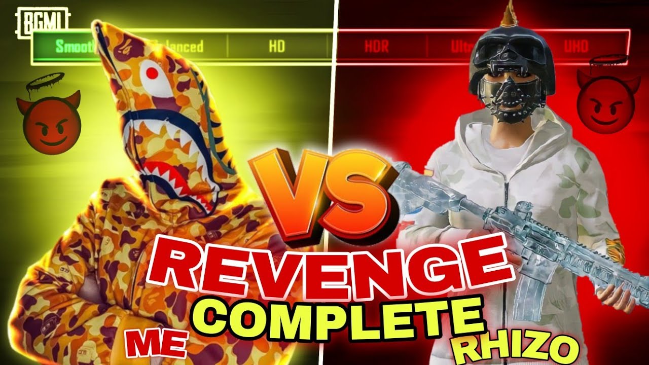 REVENGE 🔥 1V1 HARDEST TDM EVER | 90 Fps Vs 40 Fps | PIKACHU GAMER08