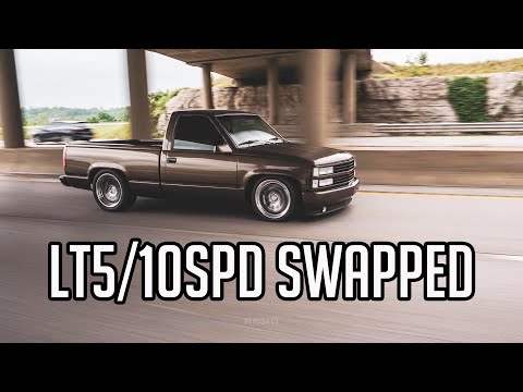 Take a drive in the Zeus ZR1500 LT5 swapped 93 Chevy truck