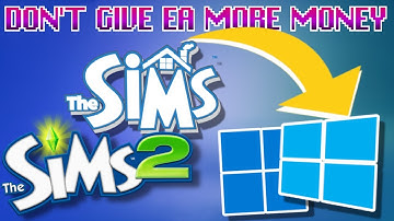 Get Sims1+2 on Windows 10+11 WITHOUT Steam!
