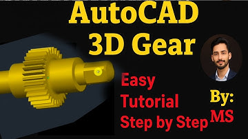 AutoCAD 3D Tutorial for Mechanical Engineers || Beginner to Advanced Drawing Guide #autocad