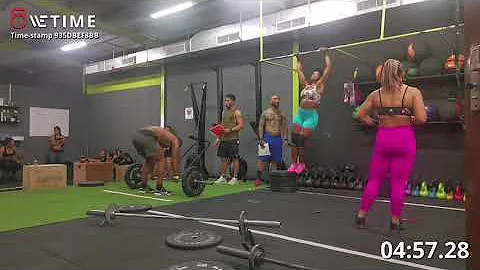 Crossfit Open 22.3 Scaled Julie Robinson Panama