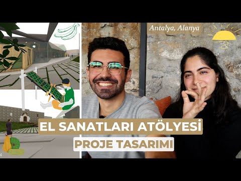 El Sanatları Atölyesi, Mimari Proje Tasarımı | Seda Topcu