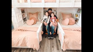 This Dad Built His Daughters' Dream Room, Despite Being Partially Paralyzed