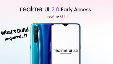Realme X,XT android 11 open beta update released Apply Now | Realme X XT Realme UI 2.0 Update |hindi