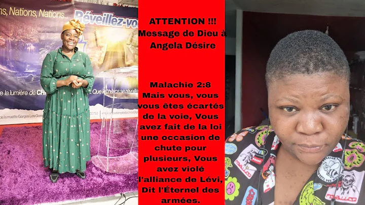 ATTENTION !!! Message de Dieu  Angela Desire