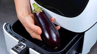 This air fryer eggplant recipe has gone viral! It&#39;s ready in just 5 minutes!