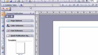 Save a Document in Publisher 2007