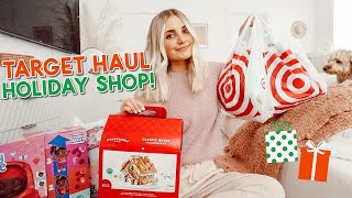target shopping holiday haul! gift ideas + christmas stuff!