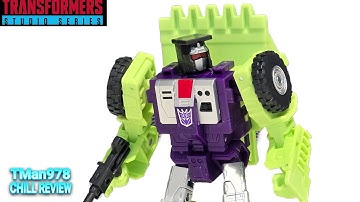 Transformers Studio Series 86 Constructicon Scrapper CHILL REVIEW