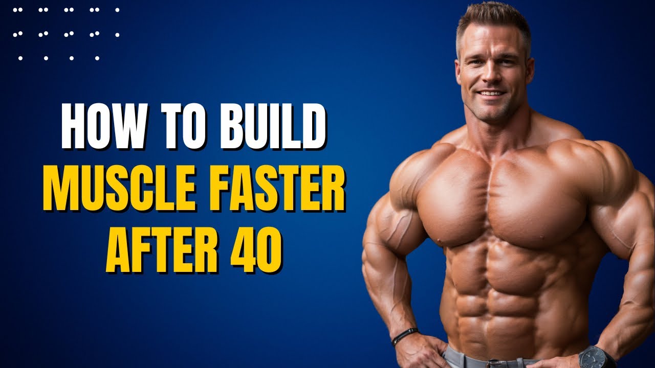 How to build muscle faster after 40 - YouTube