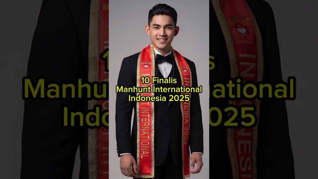 10 Finalis Manhunt International Indonesia 2025 