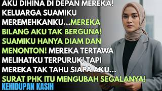 DIHINA KELUARGA SUAMI DI DEPAN UMUM, AKU PECAT DIA SAAT ITU JUGA! (Rahasia Terbongkar di Akhir!)