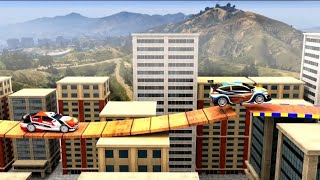 Rooftop Car Parking 2023 Impossible Ramp #game screenshot 2