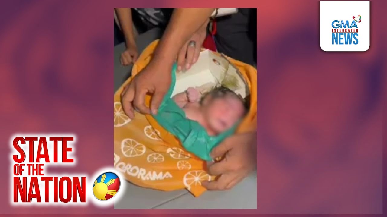 Sanggol sa ecobag na iniwan sa bubong, nasagip | SONA