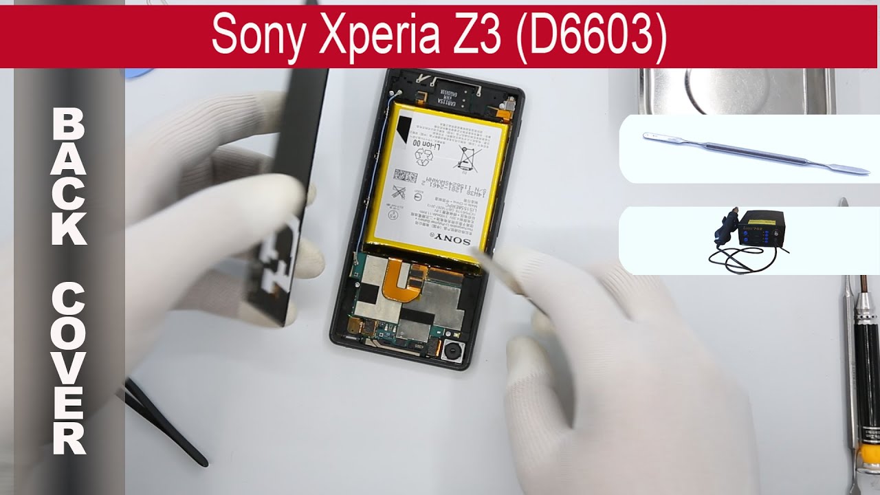 Sony xperia замена аккумулятора