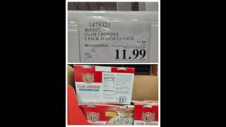 Boudin Clam Chowder 2 pk is on sale at Costco for $11.99 after $3 off. Sale ends on Dec 14 2025