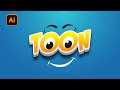 Create Modern Style Toon 3D Text Effect in Illustrator - Zed Designs