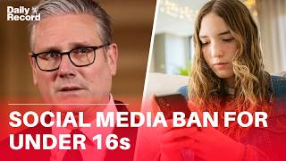 Under-16s social media ban announced by Keir Starmer in major UK children's online safety reform