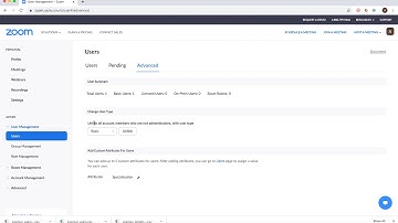 How to UNLINK USERS in ZOOM?