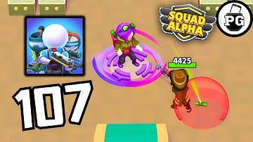 Explosive Madness ! New Boss ! - Squad Alpha - Action Shooting 🔫 Gameplay Walkthrough |Episode 107|