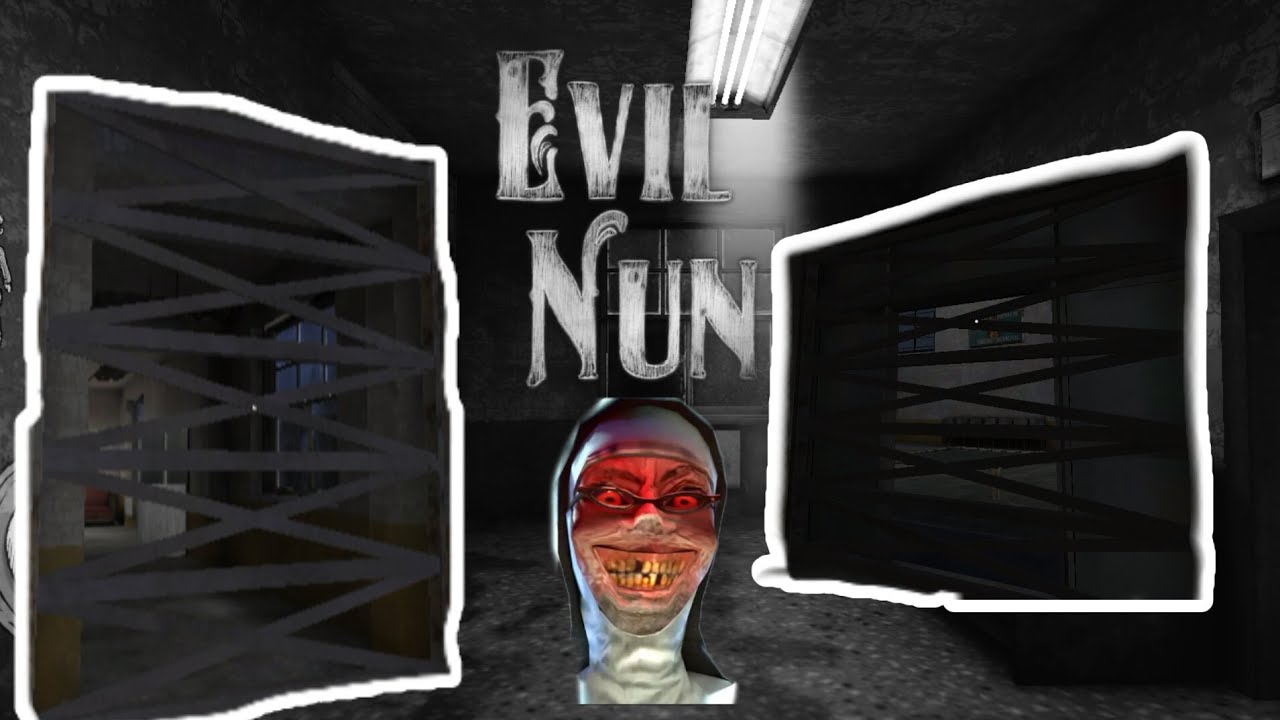 HOW TO OPEN METALLIC BLIND IN EVIL NUN (horror at the school)#viral