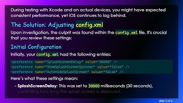 Resolving the Slow App Startup Issue on Ionic iOS Compared to Android