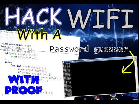 program hack wifi  2022 Update  How to Hack WIFI || password guesser program || c++