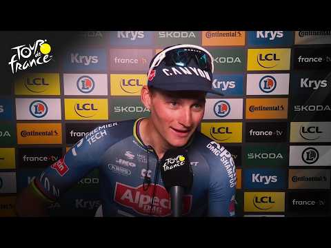 Mathieu van der Poel: 'I just went as hard as I could' in dramatic Stage 21 finish | NBC Sports