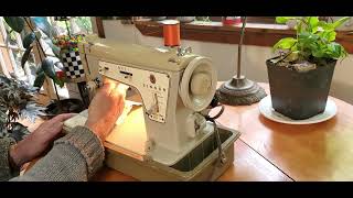 Singer 237 Fashionmate Sewing Machine Final Test and Tutorial- how to......