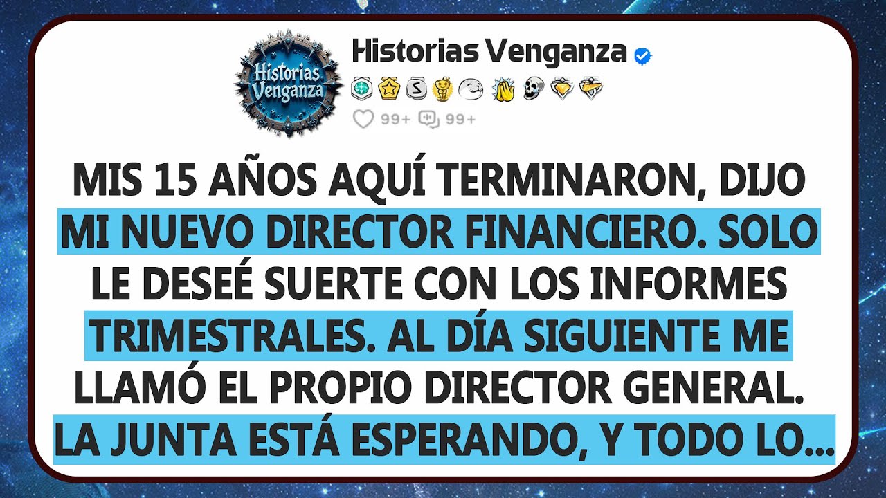“Tus 15 Años Aquí Se Terminaron”, Dijo Mi Nuevo CFO. Yo Solo Le Deseé Suerte Con Los Informes...