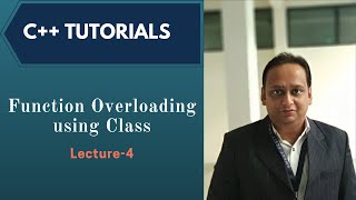 Function overloading in C++ using Class I Lec-4 I Technical Learning I Abhilash Saxena