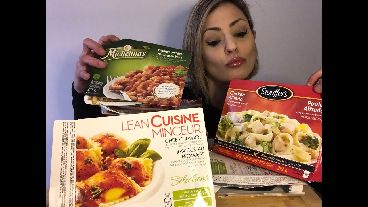 ITALIAN FROZEN PASTA TASTE TEST! FOOD REVIEW MUKBANG - YouTube