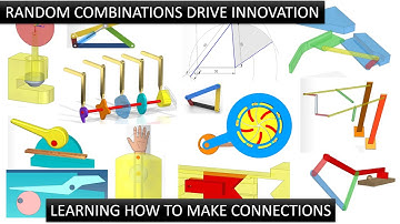 Cam and Follower Mechanism part 18 | Random Combinations  Solid Edge