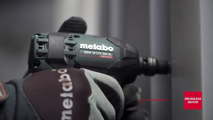 Atornillador de Impacto a Batería Metabo SSW 18 LTX 400 BL