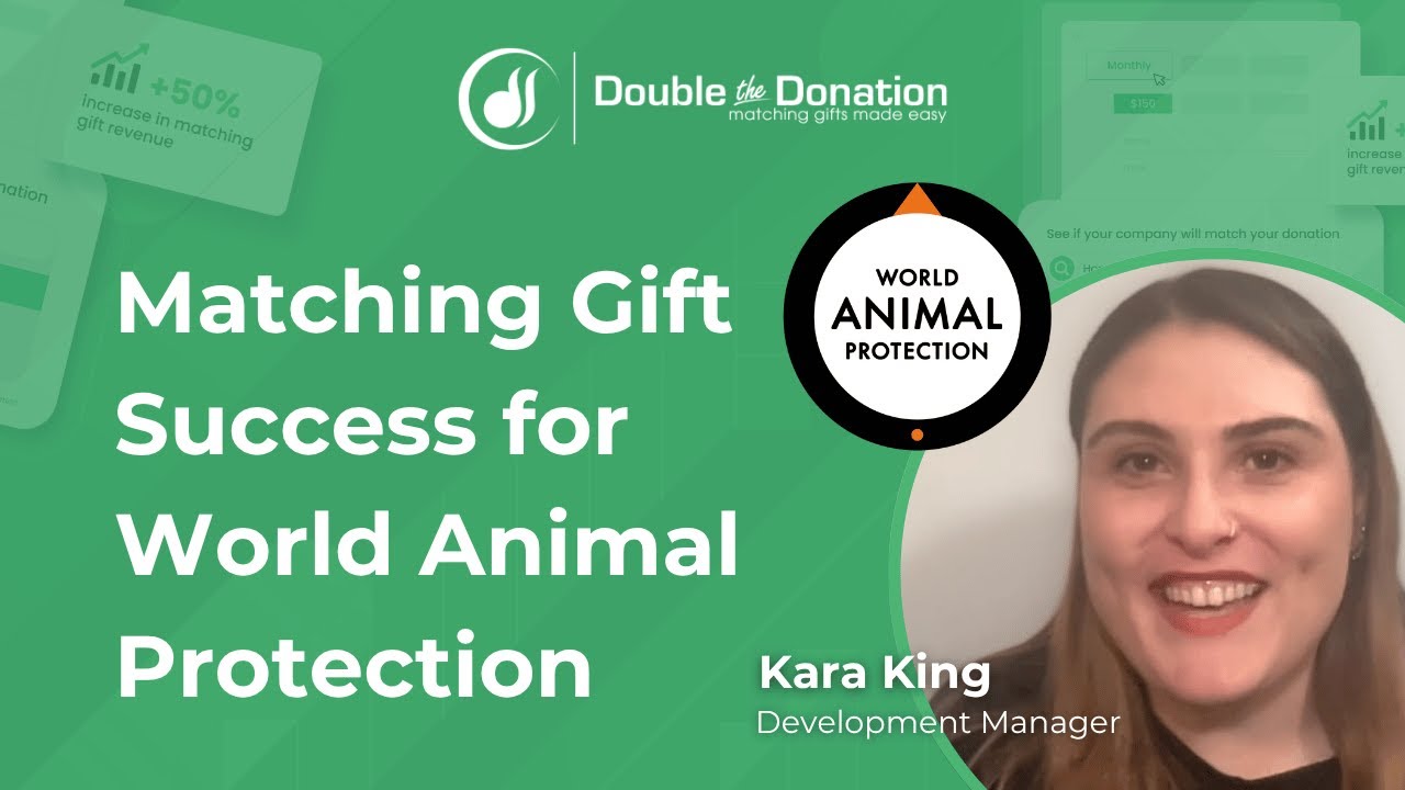 Matching Gift Success for World Animal Protection US