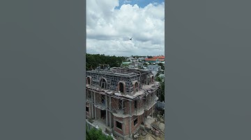 Cập nhật tiến độ thi công đổ bê tông vách mái biệt thự cổ điển tại Bình Dương #nhadep #home