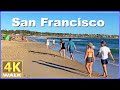 【4K】WALK San Francisco beach Maldonado URUGUAY 4k video UY