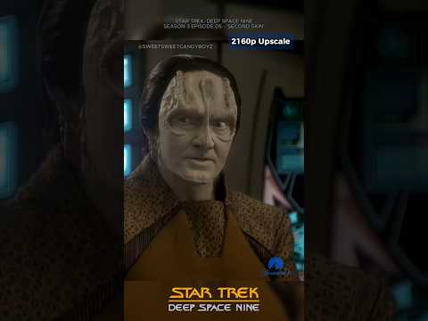[4K] This is Extortion | 4K Upscale | Star Trek: DS9 S03E05 Second Skin #shorts #startrek #clips