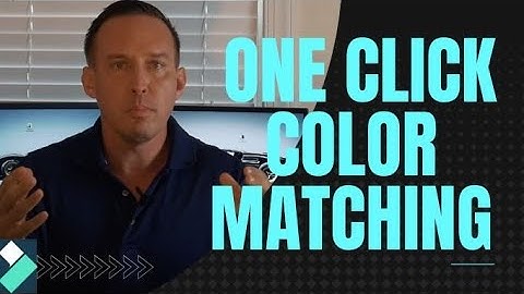 Tutorial voor kleurmatching met één klik met Filmora X