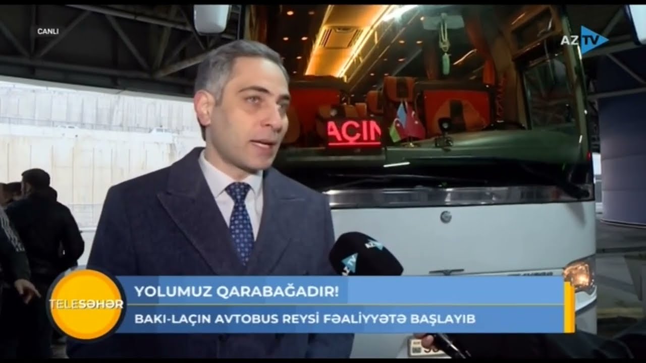 Bakı-Laçın avtobus reysi fəaliyyətə başlayıb