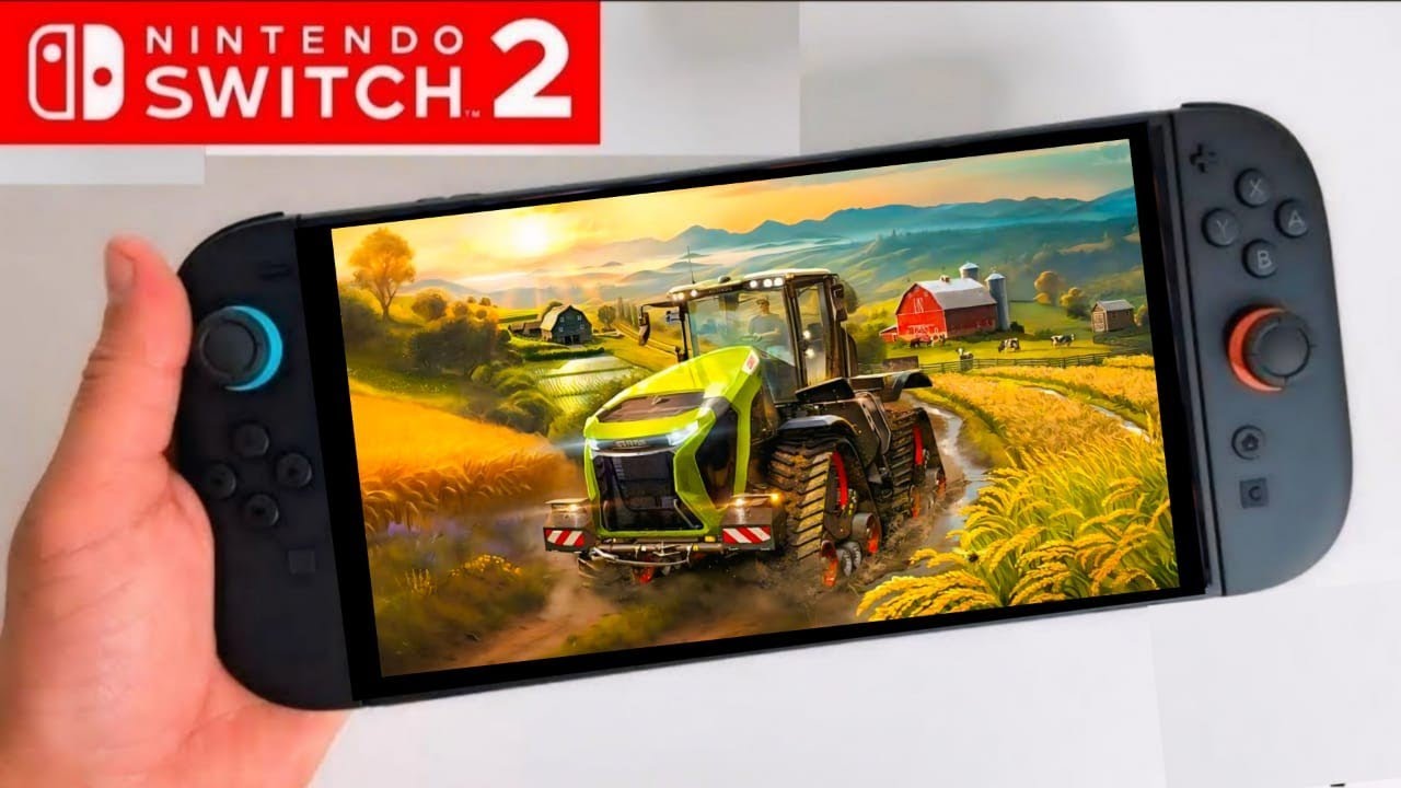 Farming Simulator Signature Edition Nintendo Switch 2 Gameplay