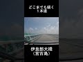 伊良部大橋（沖縄県宮古島）のドライブは最高に気持ち良い