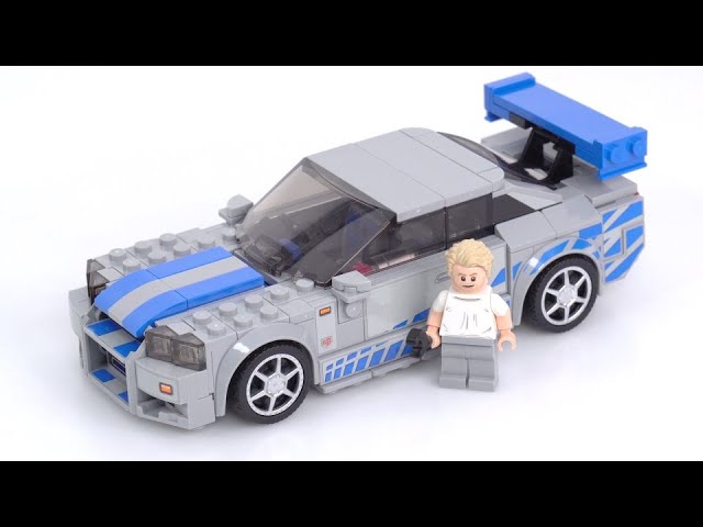 LEGO Speed Champions 2 Fast 2 Furious Nissan Skyline GT-R (R34) 76917  6426027 - Best Buy