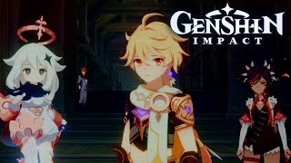 All Cutscenes Labyrinth Warriors (Part 5) (Jp dub En Sub) Genshin Impact