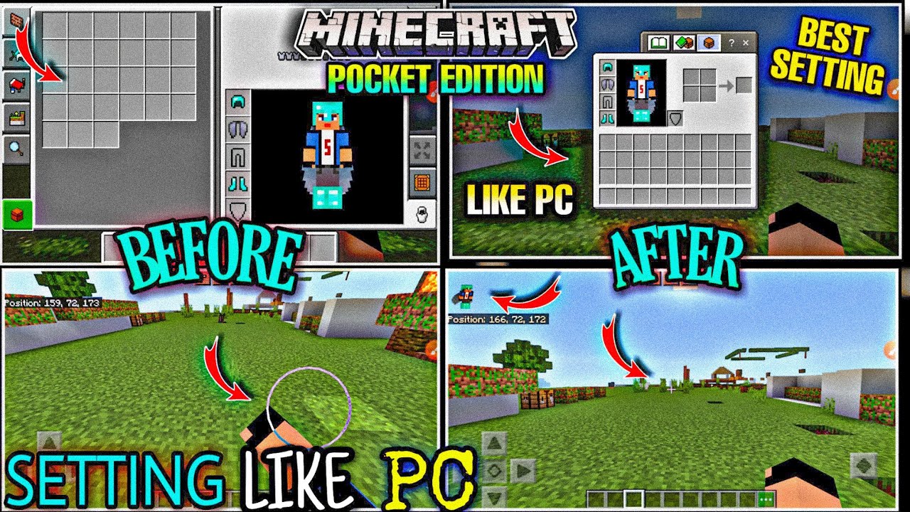 Minecraft Best Setting Minecraft Setting Like Pc How To Make