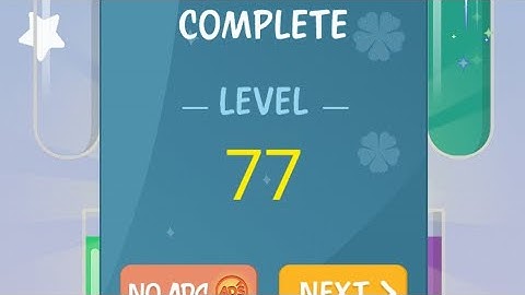 How To Solve Water Color Sort Level 77 | Shorts video