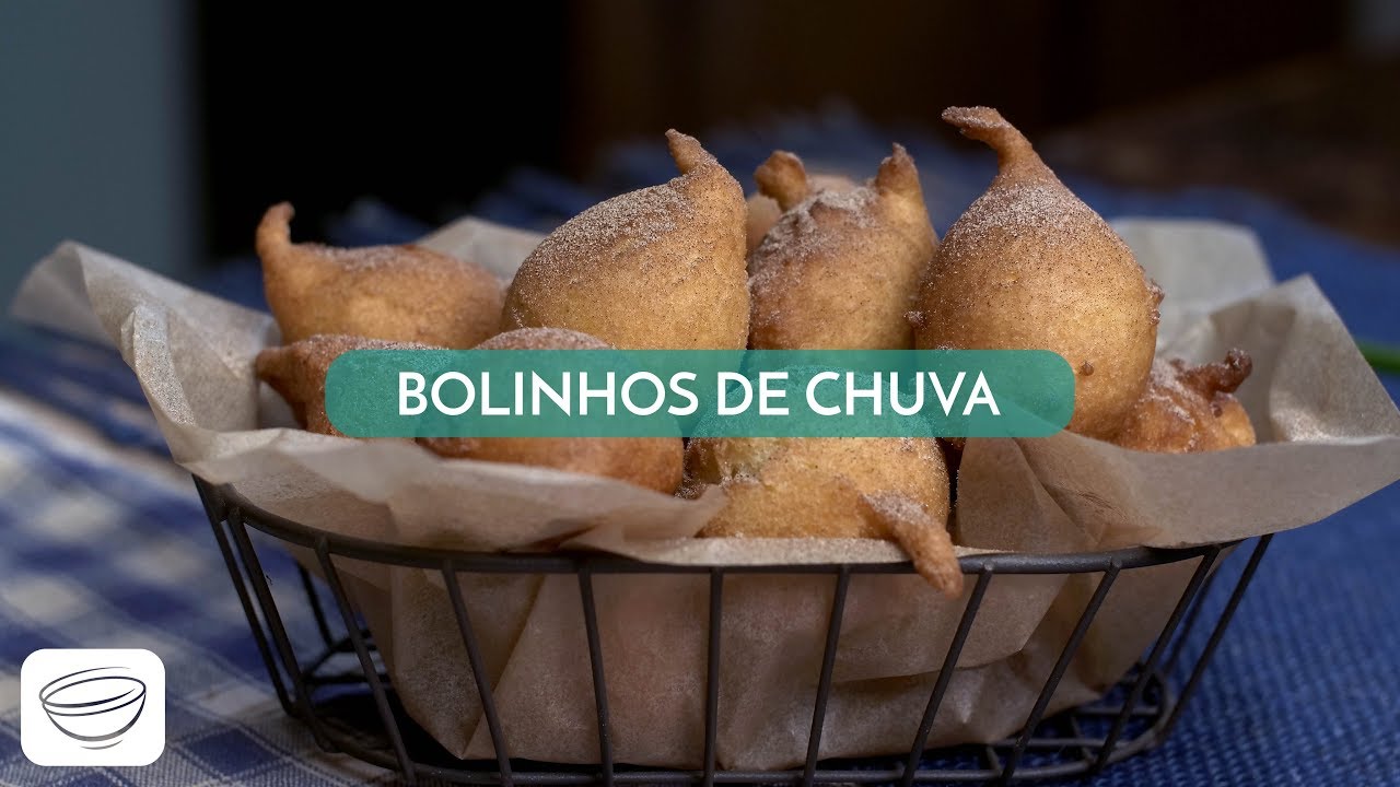 Bolinho de chuva | Receitas em 1 min | Na Cozinha da Helô