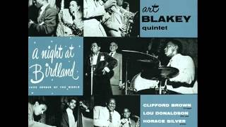 Art Blakey Quartet featuring Clifford Brown at Birdland - Once in a While chords