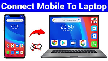 How to Share Mobile Screen On Laptop Windows 11/10 | How to Connect Phone to Laptop